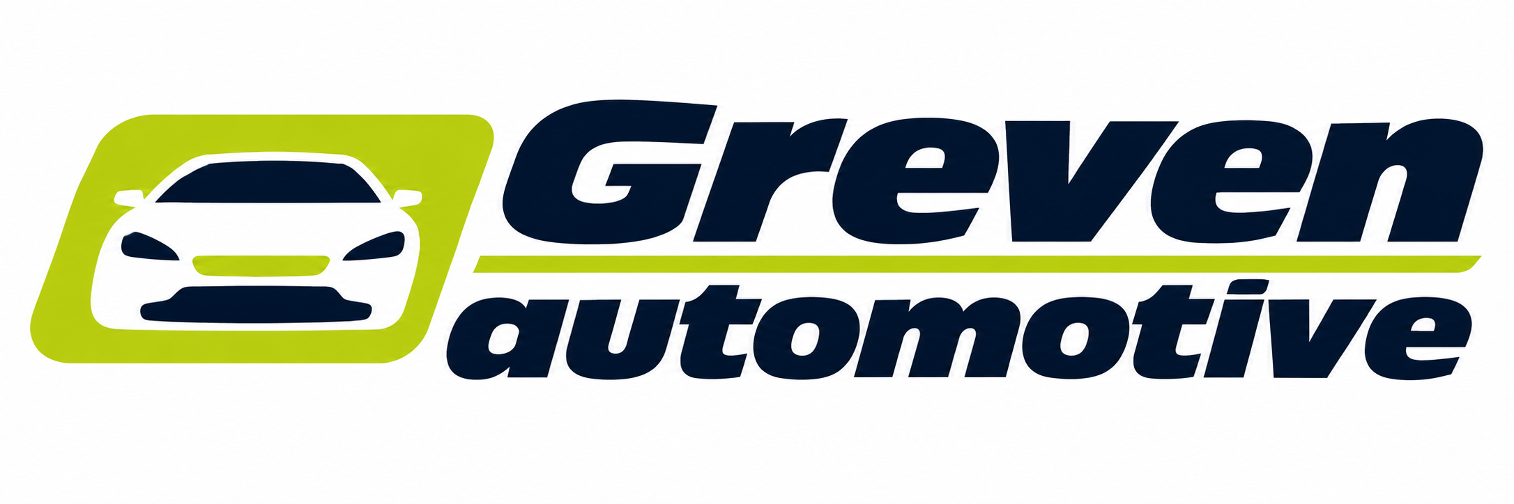 Greven Automotive Logo in Limegroen